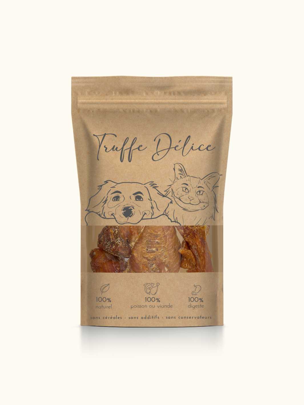 Filets de poulet - #friandise_naturelle_pour_chien# - Truffe delice